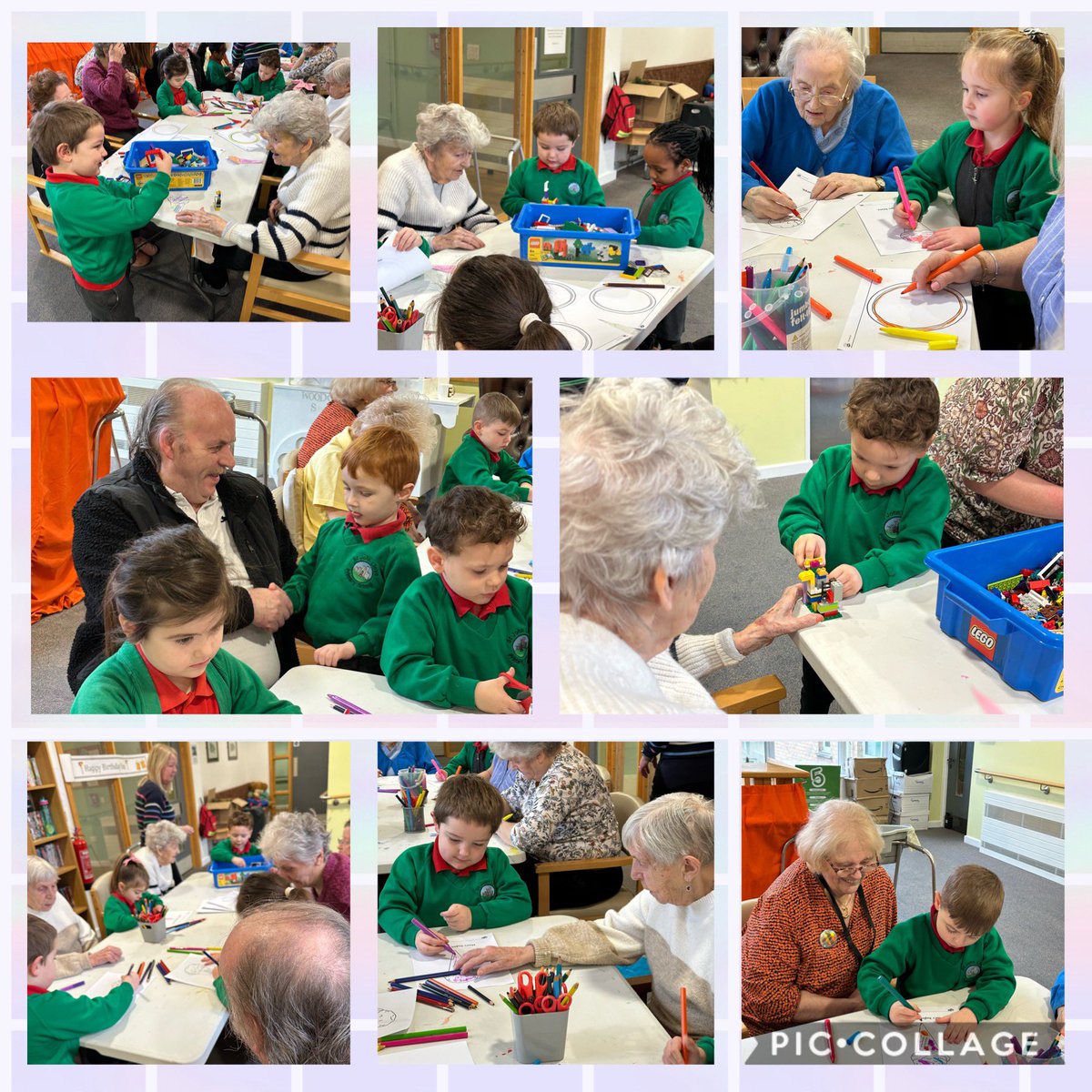 SJLCARDIFF's tweet image. A very happy start to the new year - visiting our Woodcroft friends @HafodCare for our weekly stay and play 🥰 Diolch for sharing your skills and friendship with our youngest learners ❤️ @CSCJES @talkolderpeople @DementiaFriends #community #beyondtheclassroom