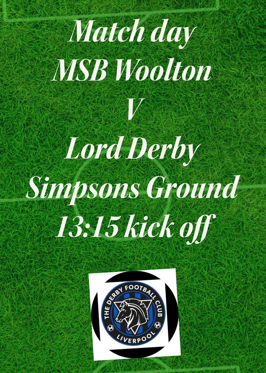 Looking to build on last week's important 3 points. Tough game against an in form @ClubOmc. Started the new year with an almost fully fit squad and looking to kick on.
UP THE DERBY