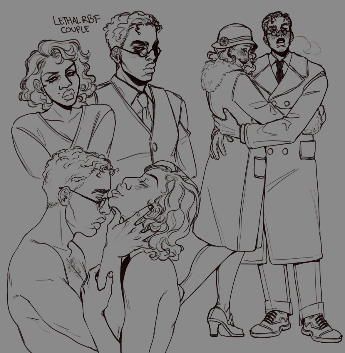 sevinite_twt's tweet photo. [#malevolentpodcast] taking it upon myself to be the only malevolent podcast listener who has drawn bella (probably untrue),,, the ill fated BFFs 🤥 https://t.co/AYSqeaOqDe