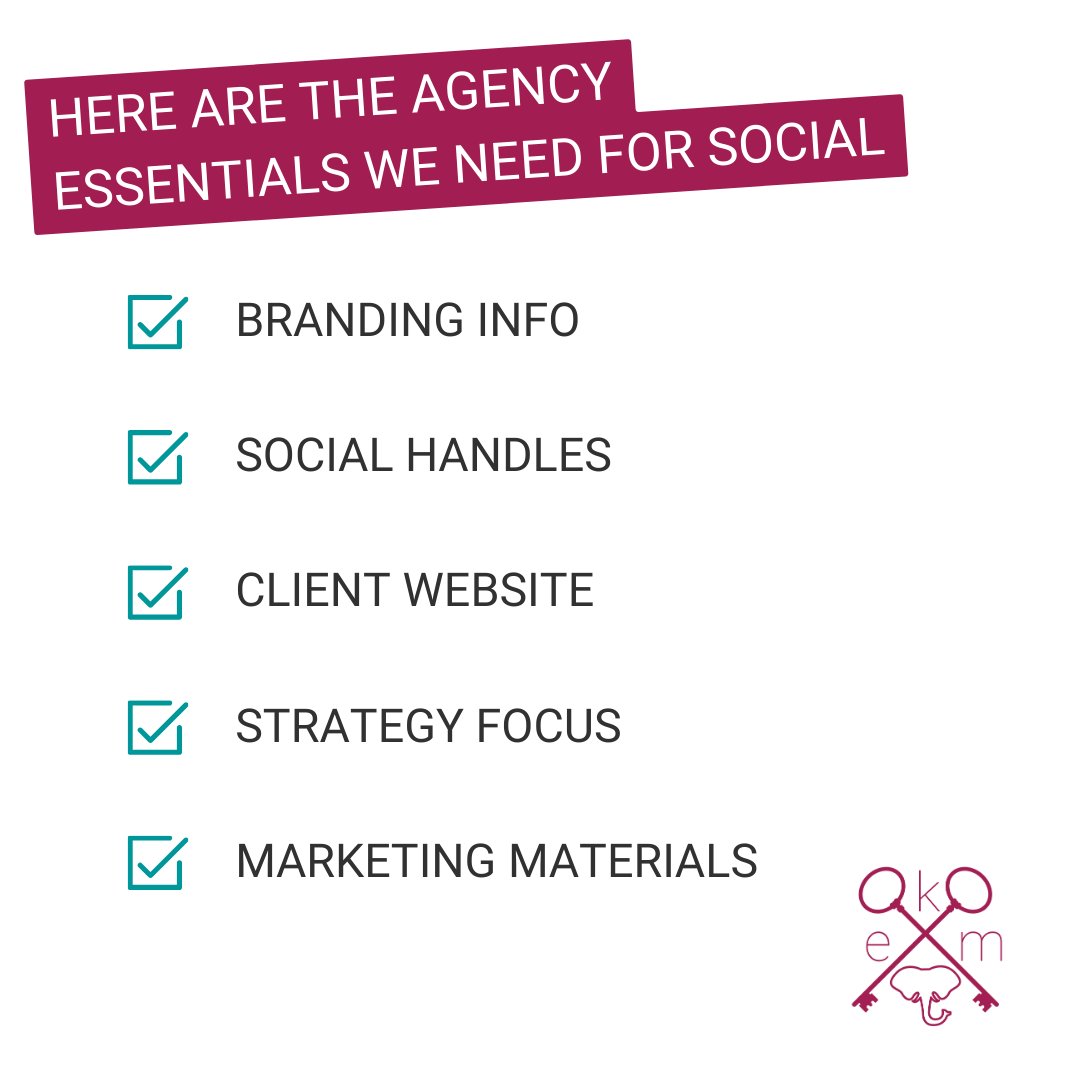 ElephantKey's tweet photo. Donβt cause yourself unnecessary pain. As a part of managing white-labeled social media for agencies, weβve refined our processes to ensure the simplest process possible.
#SocialMediaManagement #WhiteLabelServices #AgencySupport #StreamlinedProcesses https://t.co/oNgNVjHHZh