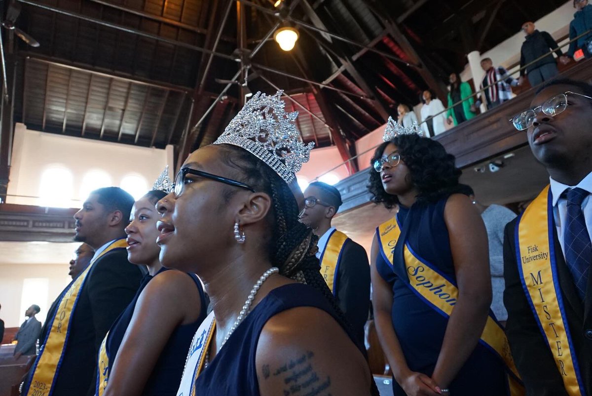 For generations, #FiskUniversity has echoed with the voices of those who dared to dream of a better tomorrow. Every year, during our annual MLK Convocation, we celebrate the progress we've made together, fueled by Dr. King's unwavering belief in the power of love and education.