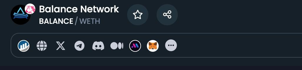 $BALANCE DEXTools now getting updated. 🧠

Don't forget to vote us 🌟

dextools.io/app/en/ether/p…