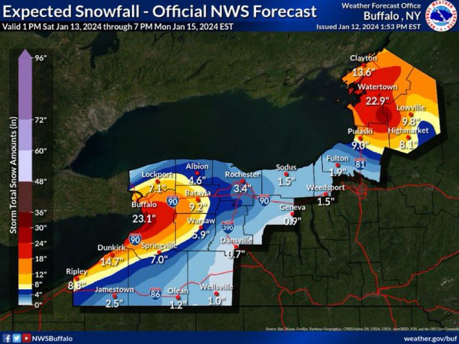 JimCantore's tweet photo. And now we have WSWarning for Buffalo through 7am Monday which includes the game! https://t.co/HPRtMjX5LL
