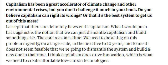 geographer70's tweet photo. @MargaretAtwood I will read the book
From what I've found, Ms. Ritchie claims "human wellbeing metrics" are getting better, but ignores that most environmental metrics are worse. She acknowledges "urgency" yet relies on technology to fix things. Seems contradictory to me.
https://t.co/tgwv0OPR4z https://t.co/pAauJ5tard