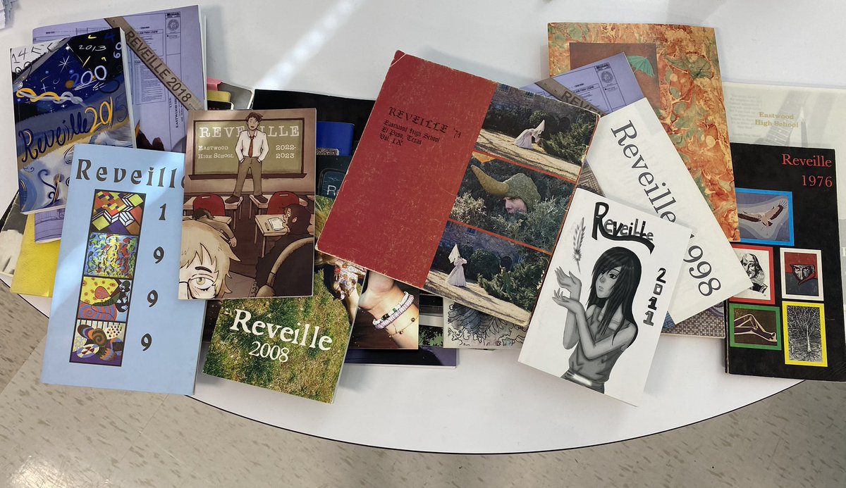 Isela Garza (@igarzatheteach) on Twitter photo It’s that time of year again…
Eastwood High School’s legendary literary magazine is in the works!
Follow us on IG: @ehs_reveille
@Btorres_EHS <a href="/eastwoodsabre1/">Eastwood HS Sabre Newspaper</a> It’s that time of year again…
Eastwood High School’s legendary literary magazine is in the works!
Follow us on IG: @ehs_reveille
@Btorres_EHS <a href="/eastwoodsabre1/">Eastwood HS Sabre Newspaper</a>