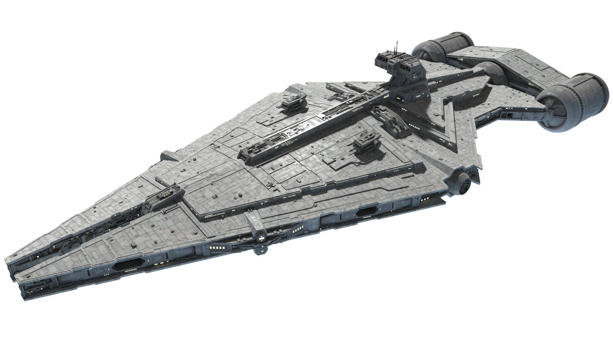 jengle121's tweet photo. @KinderDev @Rainmaker1973 It's actually an imperial cruiser, not a star destroyer, shown on the right below. https://t.co/97Zk9DnpdQ