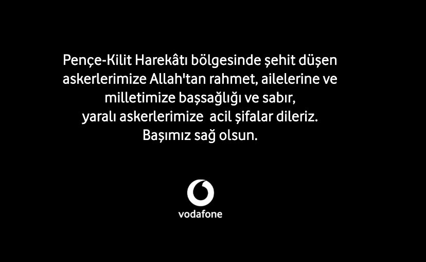 Vodafone Türkiye (@VodafoneTR) on Twitter photo 2024-01-12 20:38:40