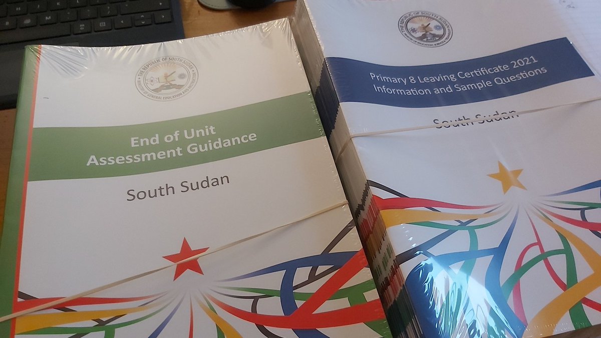 Off to Juba tomorrow! Suitcase packed with printed ideas from @MinistrySsd about assessment, generated during our visit in October '23. Can't wait to see the team! Ably accompanied by @MiriamMasonSesa @CurriculumFdn