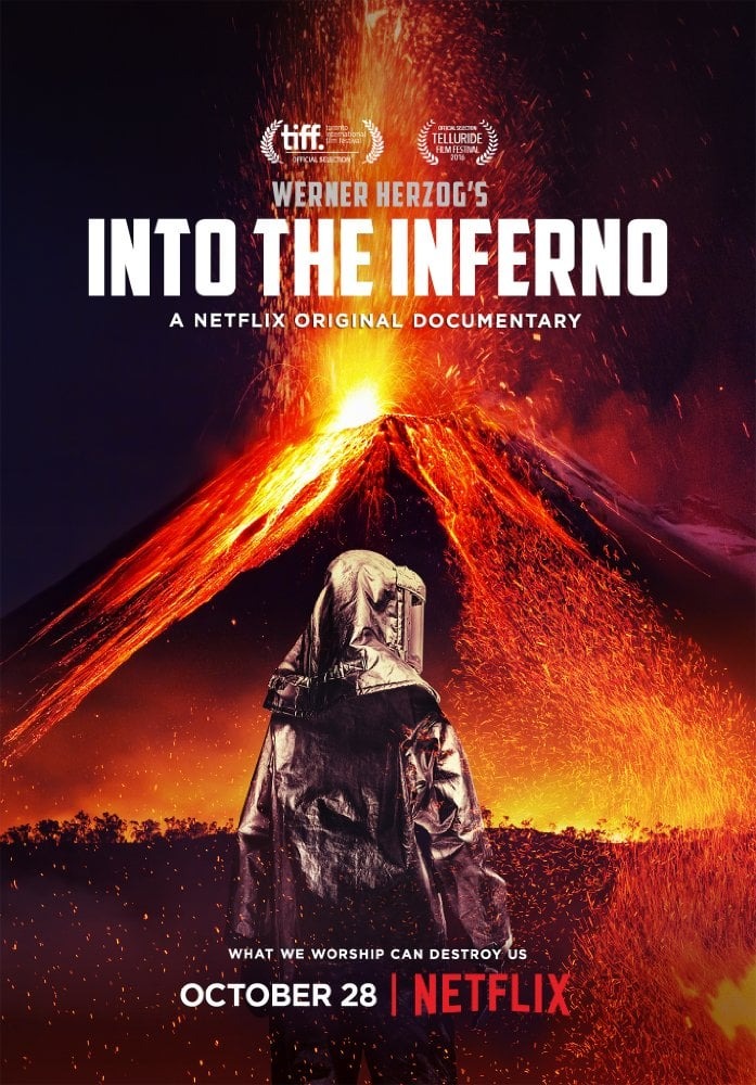 yannickvely's tweet photo. J'aime beaucoup les docs de Werner Herzog, son timbre de voix inimitable et ce mélange de mysticisme et de science. Ce retour aux volcans n'est qu'à moitié satisfaisant. Il y a bien des images sublimes et inédites,  mais le propos reste un peu confus. #intotheinferno https://t.co/Okt9TPkY6V