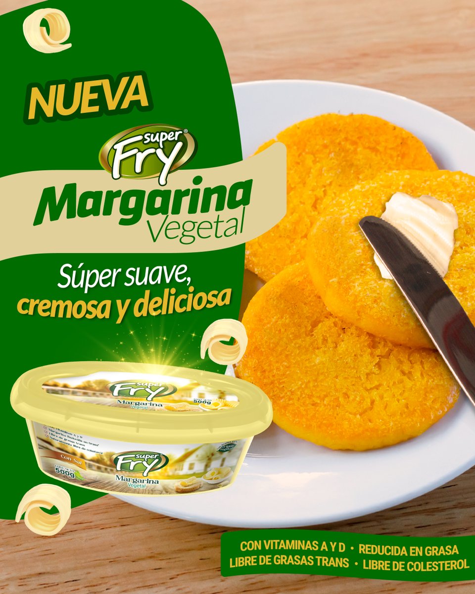 EstrellaOnline's tweet photo. 🤤 Veo esa tortilla con mantequilla y se me hace agua la boca. La nueva Margarina Super Fry está deliciosa, además es nutritiva. ¡Tienen que probarla ya!
#Publicidad #SuperFray #Margarina #Cremosa #Deliciosa https://t.co/uSBTocKWND