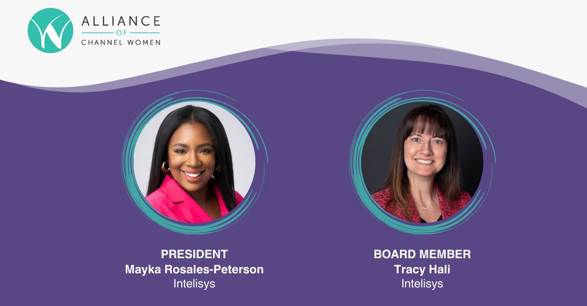 Join us as we congratulate Mayka Rosales-Peterson and Tracy Hali for their new roles on the <a href="/AllianceofCW/">Alliance of Channel Women</a> Board for 2024-25! 👏

Read more: bit.ly/4aUFXvp

#IntelisysNation