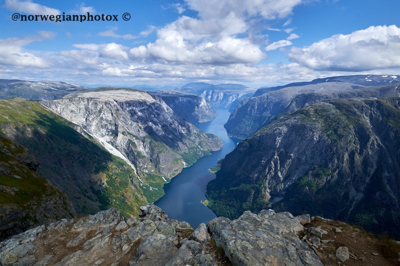 23: One of the narrowest fjords in the world, the Nærøyfjord is a UNESCO World Heritage Site. Only a few places in the world can offer such grand spectacle of nature, as the fjords in the western part of Norway. @norwegianphotox ©