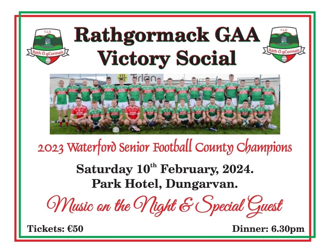 Rathgormack GAA tweet media