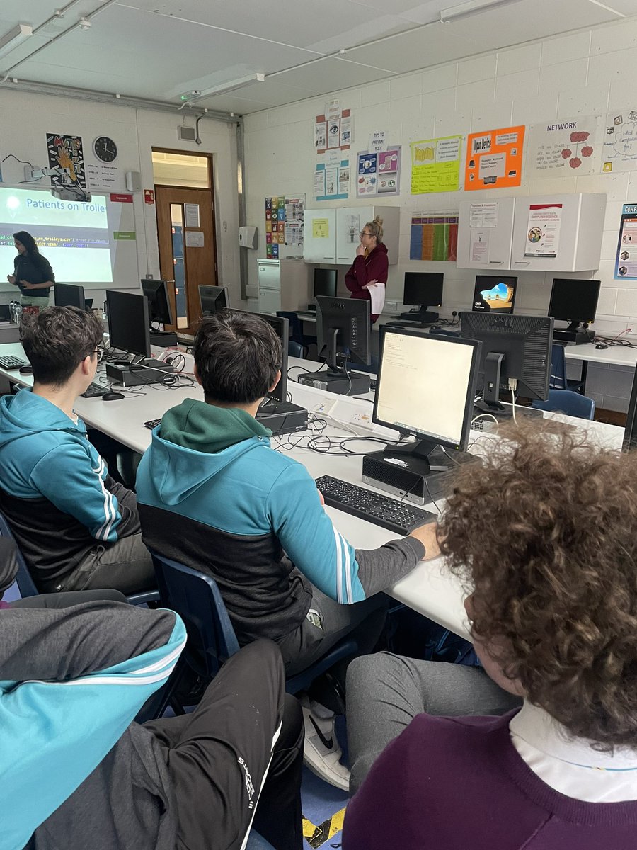 ChristineMCarew's tweet photo. Big thanks to @NagoriMeghana @GauriVaidya_ @alisonoc2 , @bds_unilimerick, @LeroCentre The interactive Data Analysis &amp; Graph Creation workshop in Python was a game-changer for our 6th-years especially as they dive into their Comp. Sci. projects @ThomondCommColl @LCETBSchools https://t.co/c58HsIiqwt