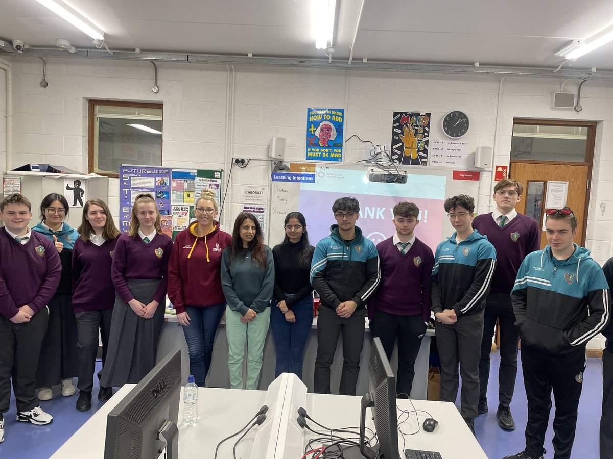 ChristineMCarew's tweet photo. Big thanks to @NagoriMeghana @GauriVaidya_ @alisonoc2 , @bds_unilimerick, @LeroCentre The interactive Data Analysis &amp; Graph Creation workshop in Python was a game-changer for our 6th-years especially as they dive into their Comp. Sci. projects @ThomondCommColl @LCETBSchools https://t.co/c58HsIiqwt
