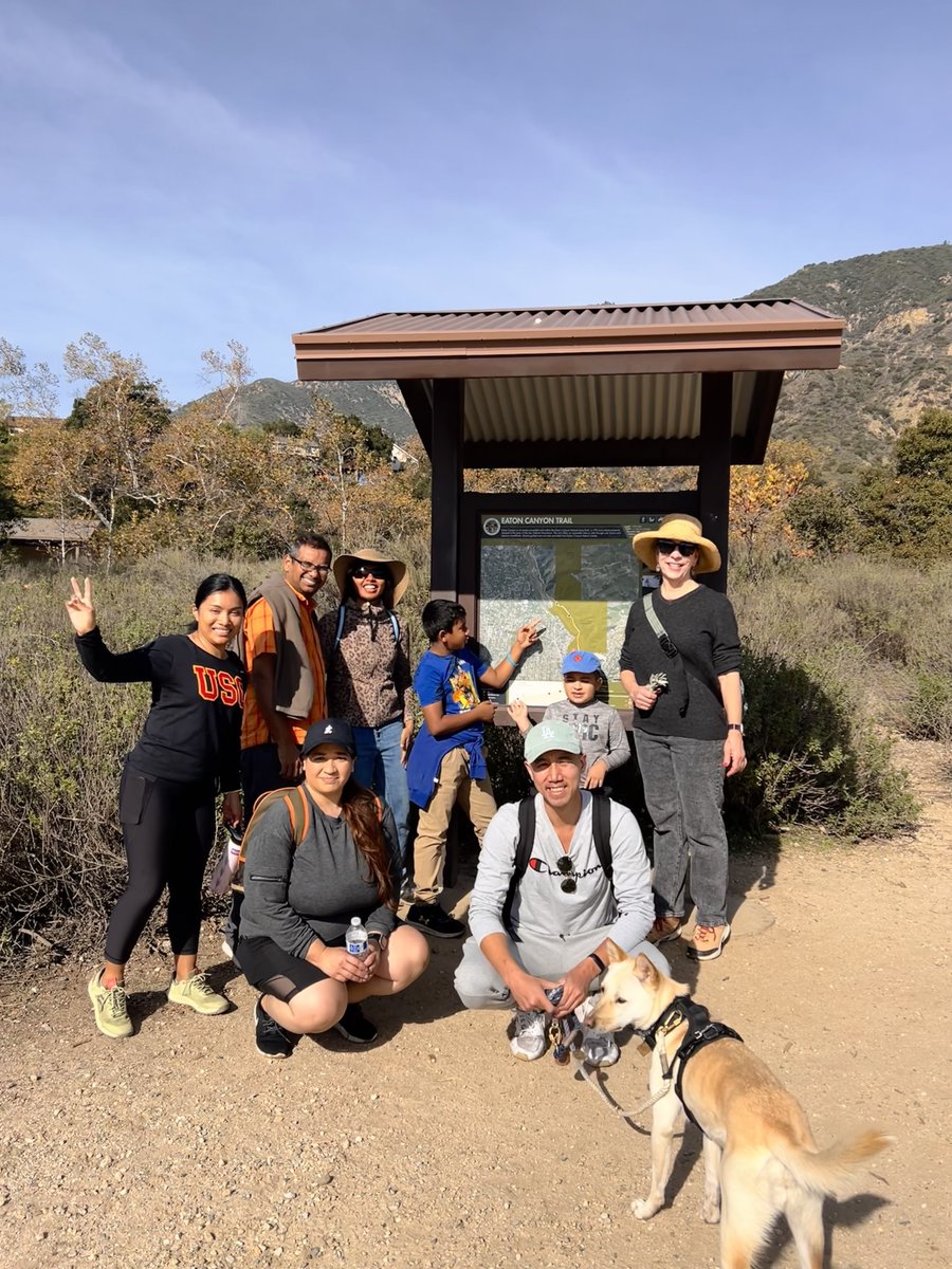 When ambitious #fitness goals align with New Years' resolutions, you get our Wellness Committee's first challenge, a Wellness Hike 😍🌳! Thanks for the turnout @ beautiful Eaton Canyon, pics as proof! .. and do we spy a🐕‍🦺?! 🥰 Special thanks to Lucinda Arroyo for organizing!✌️♥️