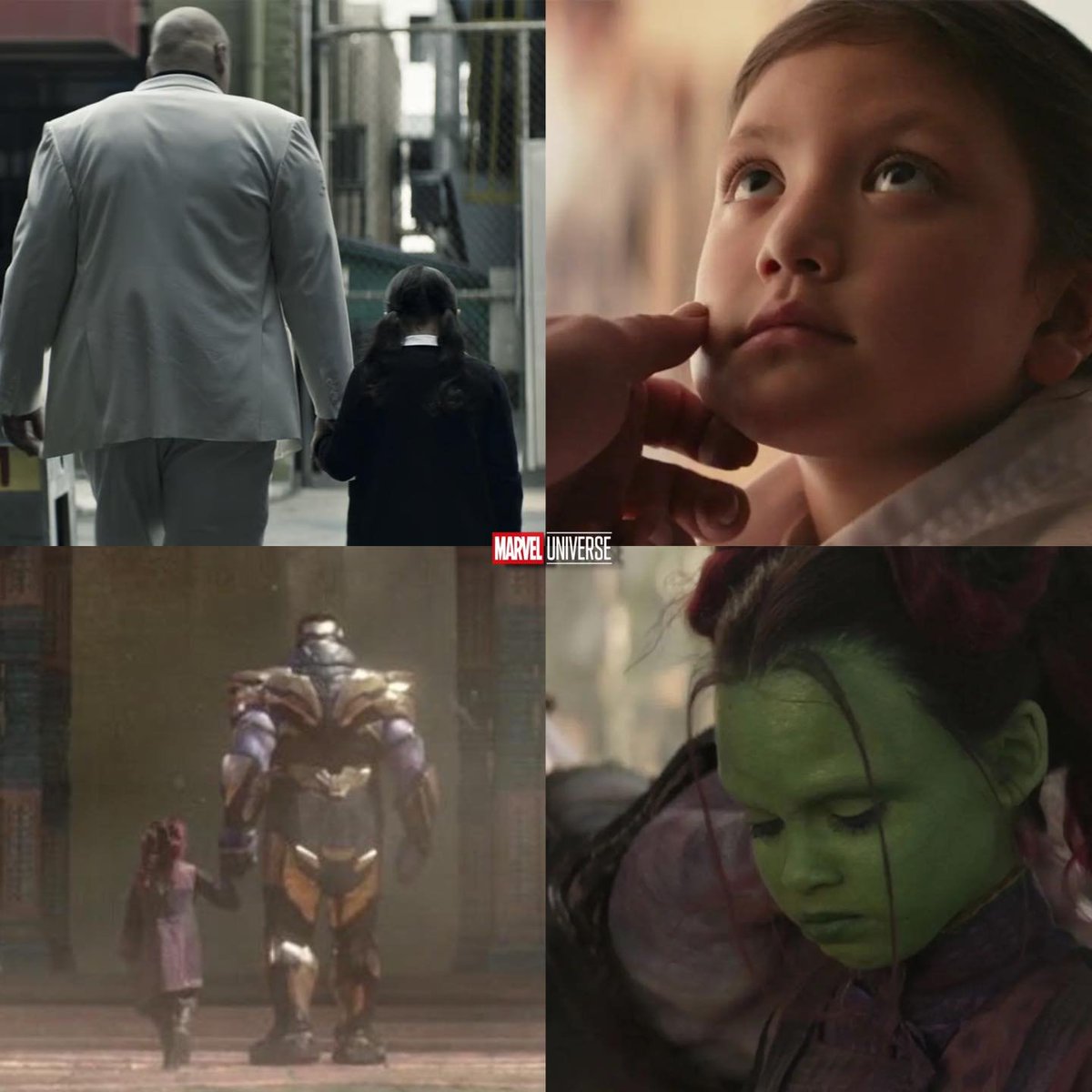 Si tuviera una moneda por cada que un villano monumentalmente alto y fornido adoptara una niña pequeña para volverla un arma mortifera en el MCU tendría 2, lo que es poco pero es raro que pasara 2 veces