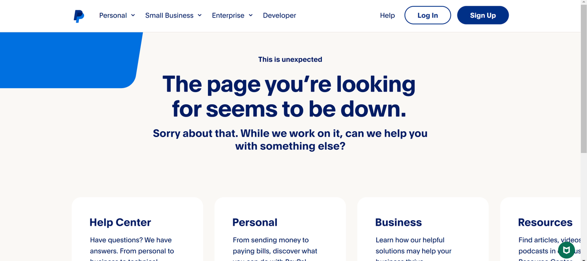 Zach_FBA's tweet photo. I need someone who can help me apply for this card, when i click apply it says the page is down @PayPal https://t.co/6kXVOS2Bpz