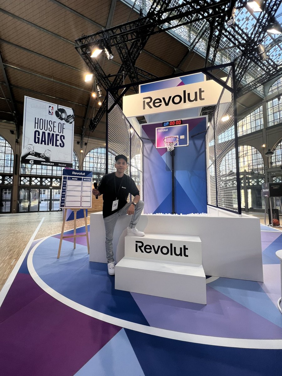 Speaker Corner Revolut sponsor principal du NBA Paris Game 2024✨
Merci <a href="/openingstage/">OpeningStage</a> pour l’opportunité 🙏