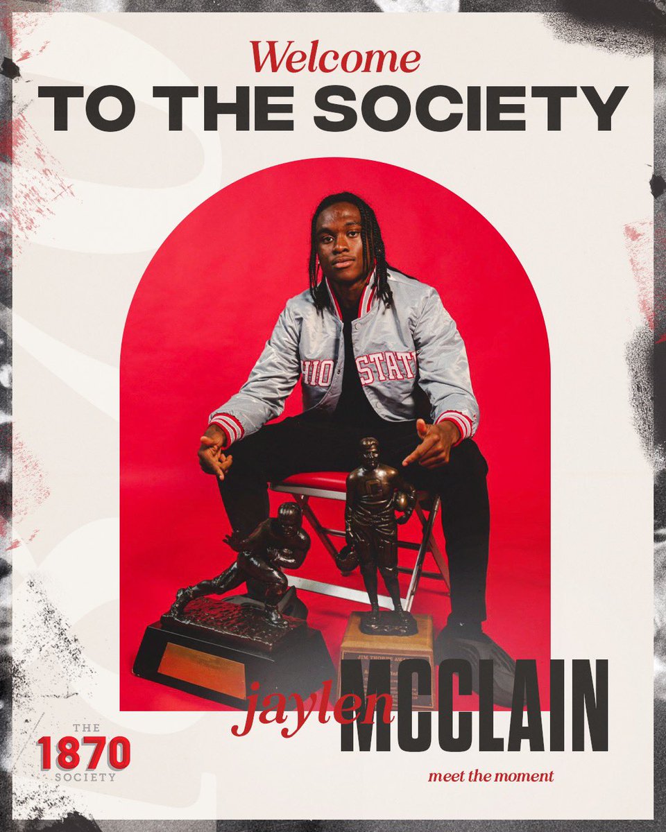 This young Safety is ready to bring the B⭕️⭕️M We are thrilled to welcome our newest student-athlete partner to the 1870 Society, @Jaylenmcclain08! Buckeye Nation, please join us in welcoming our newest member of BIA!