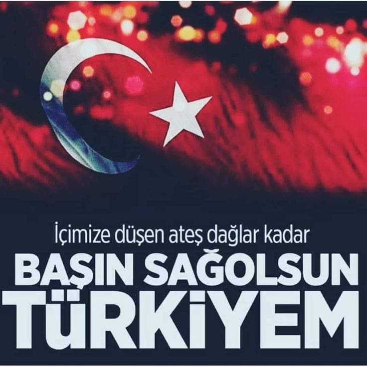 Pençe Kilit Harekatı'nda Şehit olan canımız,kanımız Mehmetçiklerimize Allah'tan rahmet,acılı ailelerine başsağlığı diliyorum. 

Rabbim Yaralı Mehmetçiklerimize acil şifalar versin inşallah. 

Ocaklara ateş düşürenlerin, Ocaklarına ateş düşsün. 
#KahrolsunPKK
#ŞehidinVarTürkiye