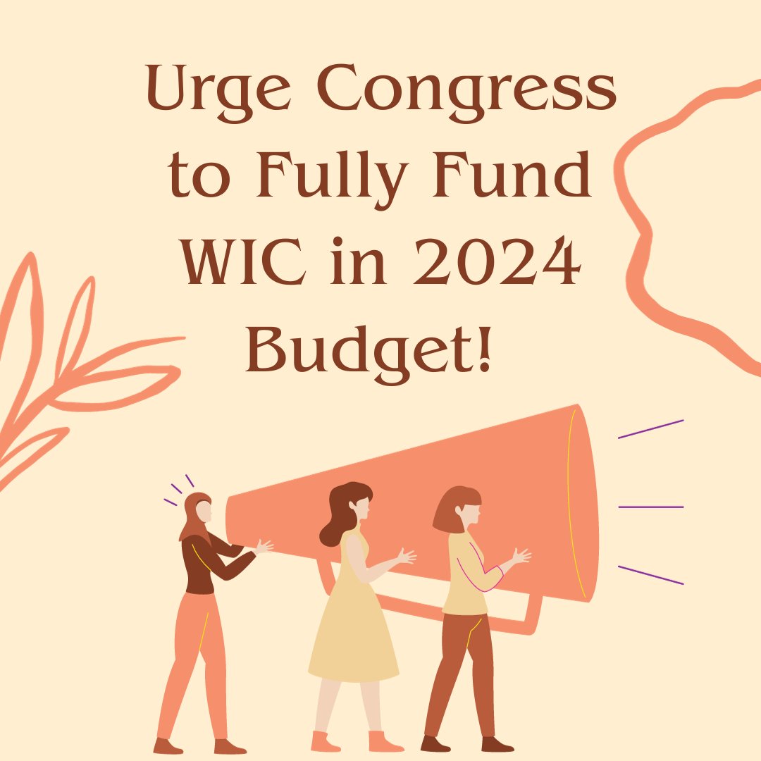 🚨 Congress is deciding the 2024 budget, and WIC is at risk. Proposed bills lack resources, risking crucial services. Join us in urging Congress to fully fund WIC before Jan 19, 2024. Your voice is vital! 📢 #SaveWIC #AdvocateForChange Link: act.nourishca.org/action/dec-urg…