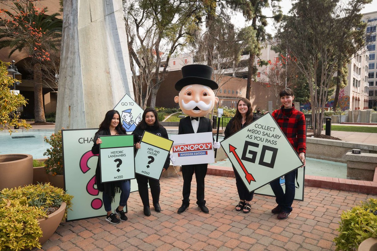 Mr. Monopoly is coming to Riverside! MONOPOLY: Riverside Edition launches this fall, and they’re looking for recommendations from the public, non-profits, & businesses on which locations should be included on the board. To submit your suggestions, email: Riverside@toptrumps.com