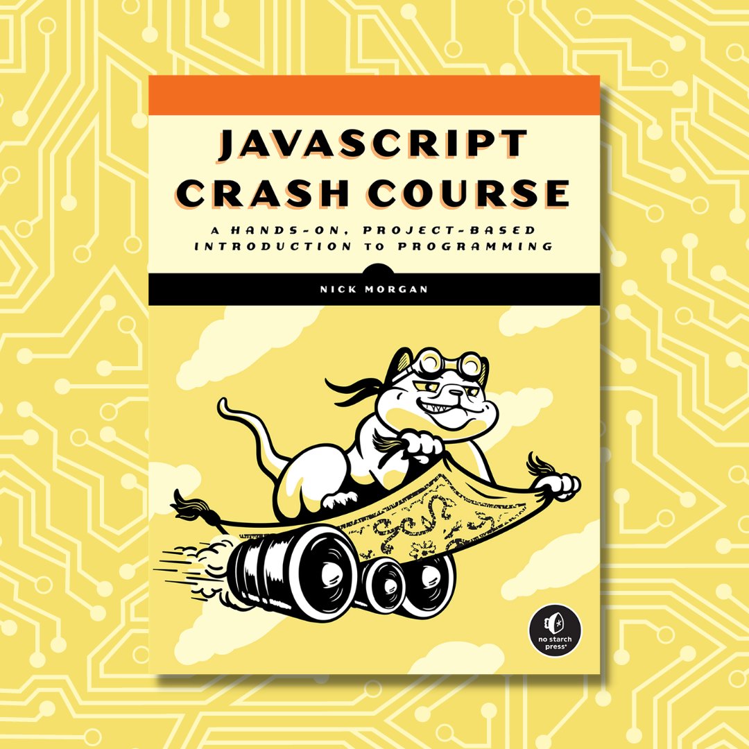 We're thrilled to announce that our first two books of 2024 are hot off the press and ready to ship: The Art of Randomness, by Ron Kneusel, and Javascript Crash Course, by Nick Morgan: nostarch.com/javascript-cra…