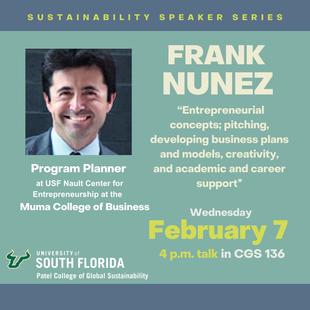 Patel College of Global Sustainability tweet media