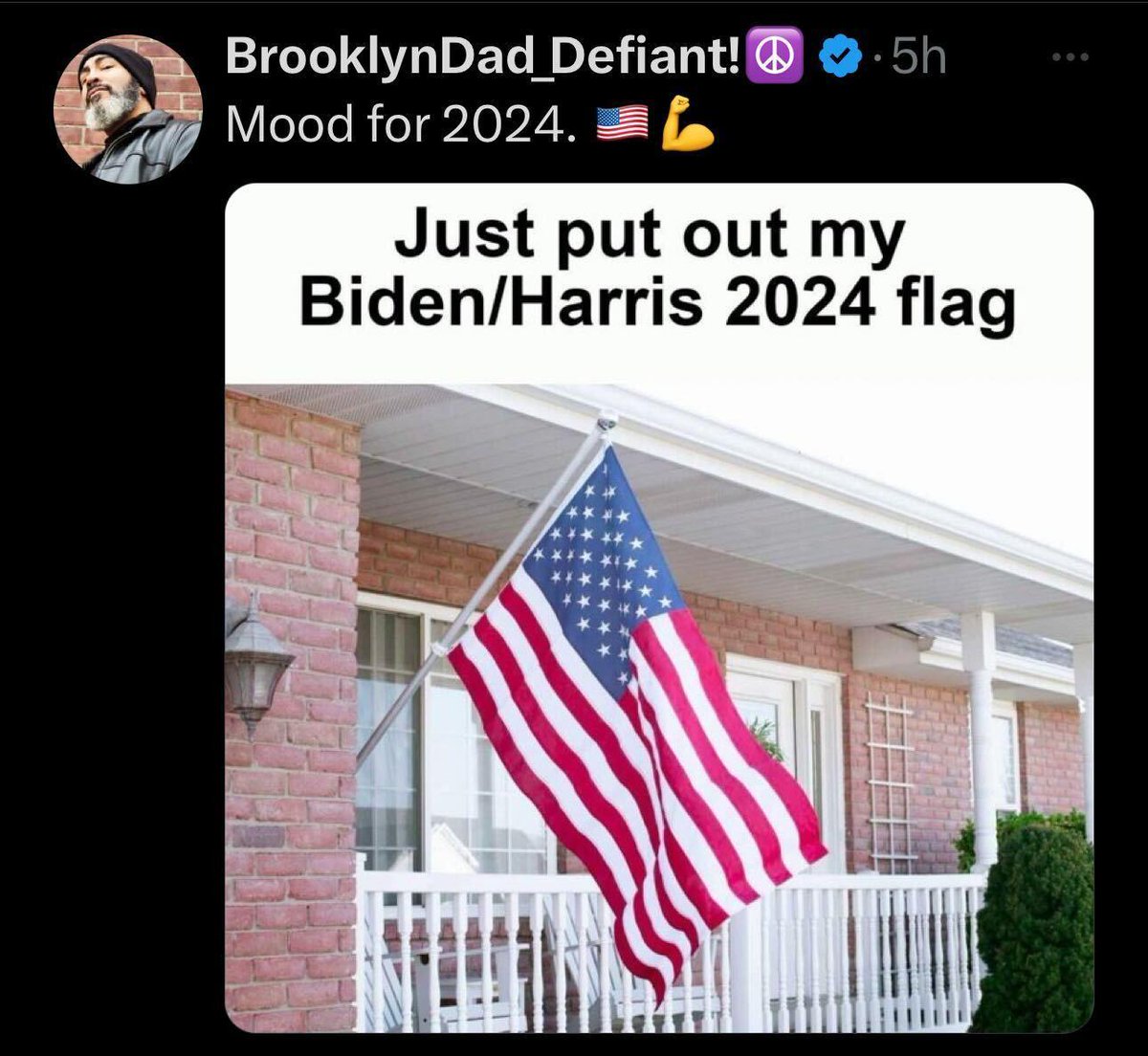 GeorgeTakei's tweet image. The choice for America.