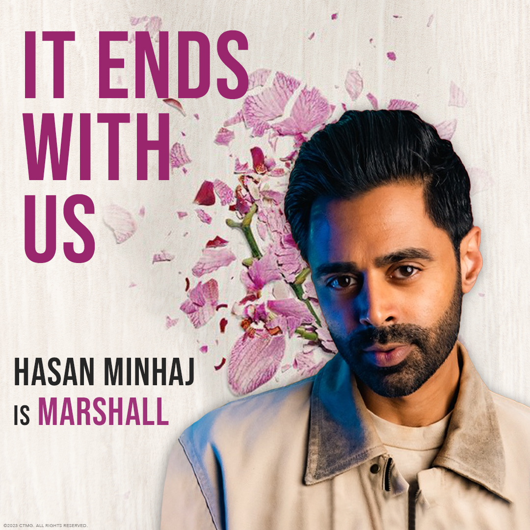A light in the darkness. #HasanMinhaj is Marshall in #ItEndsWithUsMovie.