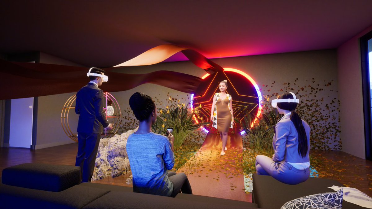 Interactive #Volumetric #Fashion in immersive #WebXR

Learn more at: xrti.me

Made in collaboration with #WildCapture

Visit us at #CES!

#WebXR, #WebGPU, #WebGL, #VR, #AR, #XR, #AugmentedReality, #SpatialComputing, #AppleVision, #VisionPro