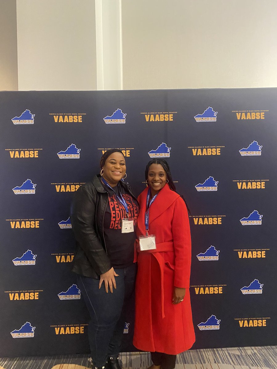 VAABSE_org's tweet photo. We have @SufVAschools representing here at @VAABSE_org!!! Thank you @ShaliseTaylor and @CatherinePicho3 for coming!!! #HistoryInTheMaking #BreakingShapingBuilding https://t.co/tHf7EH37Bs