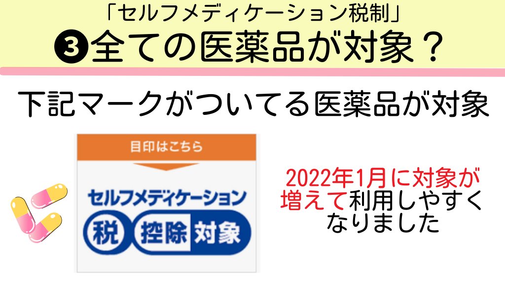 Tomojidien's tweet photo. 医療費が年10万超えると税金が安くなるのが"医療費控除"。一方、医薬品を1.2万以上買うと税金が安くなる仕組みがコレ↓ https://t.co/thLQFOE5eQ
