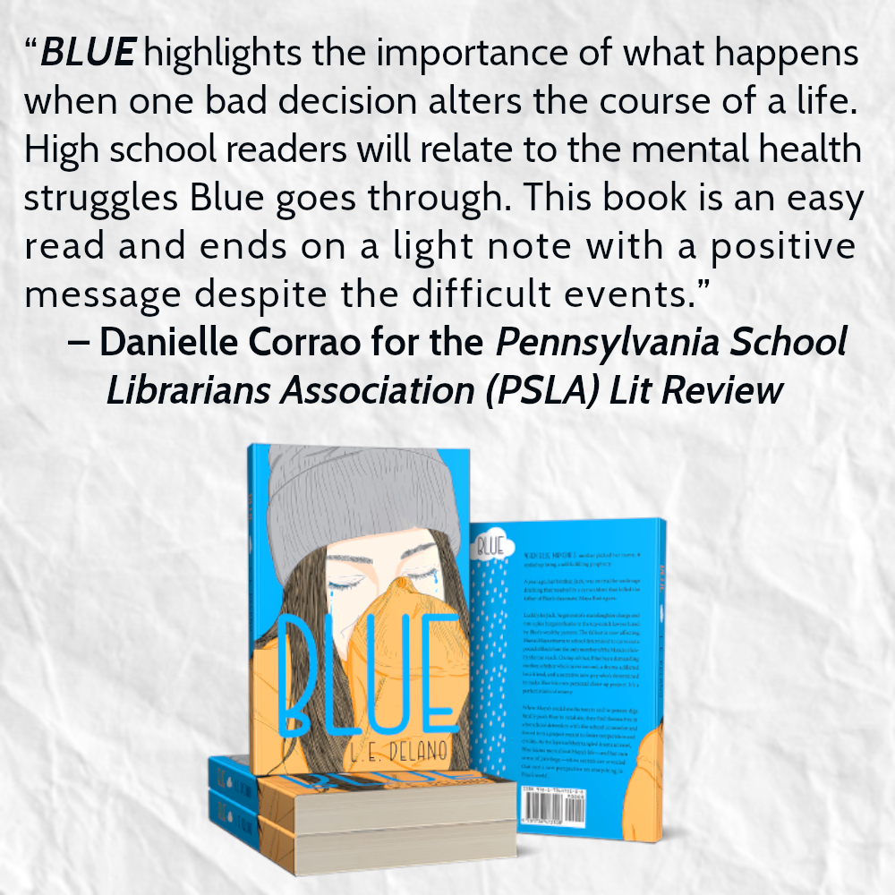 LE_DeLano's tweet photo. See Blue Mancini's journey from hopeless to hopeful, unearthing lots of interesting secrets along the way.
Winner of six literary awards, BLUE is not your average #YA novel.
#QuietYA #YABooks #FridayReads
https://t.co/o9xZaLiGEV https://t.co/ZEGo7aVvyY