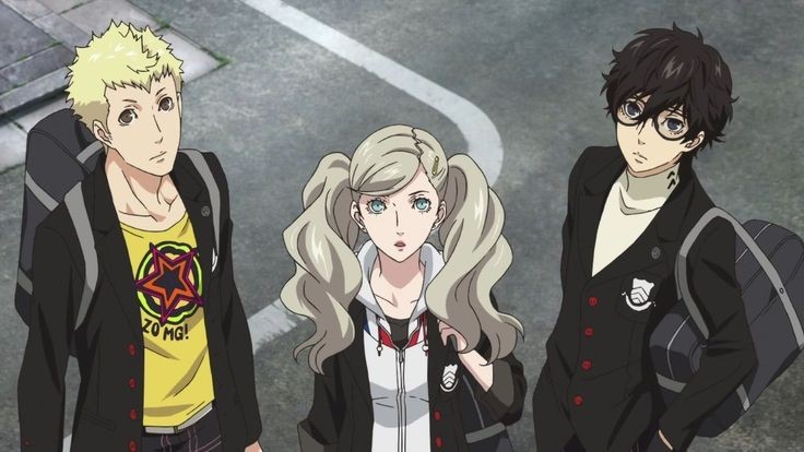 welcome to,
 a daily account dedicated to the shujin trio 
 - persona 5 protagonist joker/akiren, ann takamaki &amp; ryuji sakamoto! ♥︎
#p5 #p5r #persona5