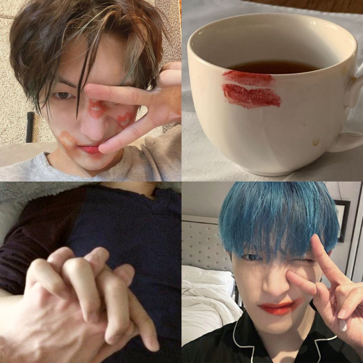 | #minjoong au

' - don't you want me to put a lipstick on you..?  '

..

excuse me..?? |