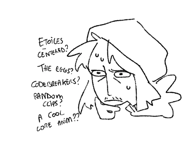 Ok if i do indeed motivate myself to make an animatic , where I plan to include my etoiles jump animation wip, what should I do? Elp