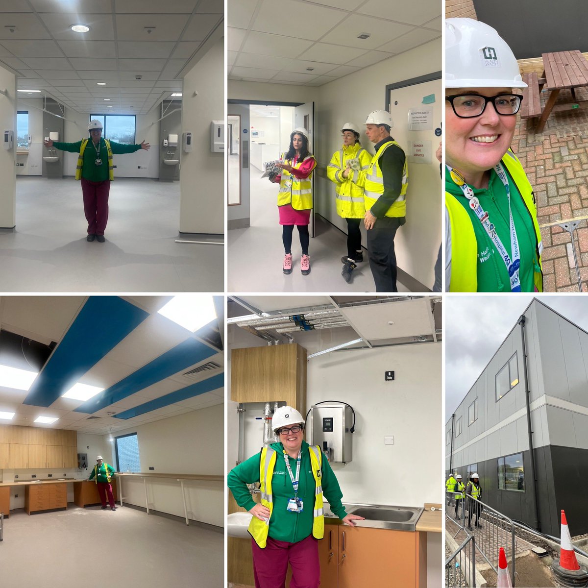 CatrionaRowland's tweet photo. Good to walk around the #BHWellbeing areas of our new #ModularBuild @newhamhospital @NHSBartsHealth
It will be great for our community, patients & our staff. @HealthSpacesUK @estheraby02 @P_e_t_r_a____ @LimaDeltaWhisky @shanedegaris @S_AshtonNHS https://t.co/s2tjtIzKDG
