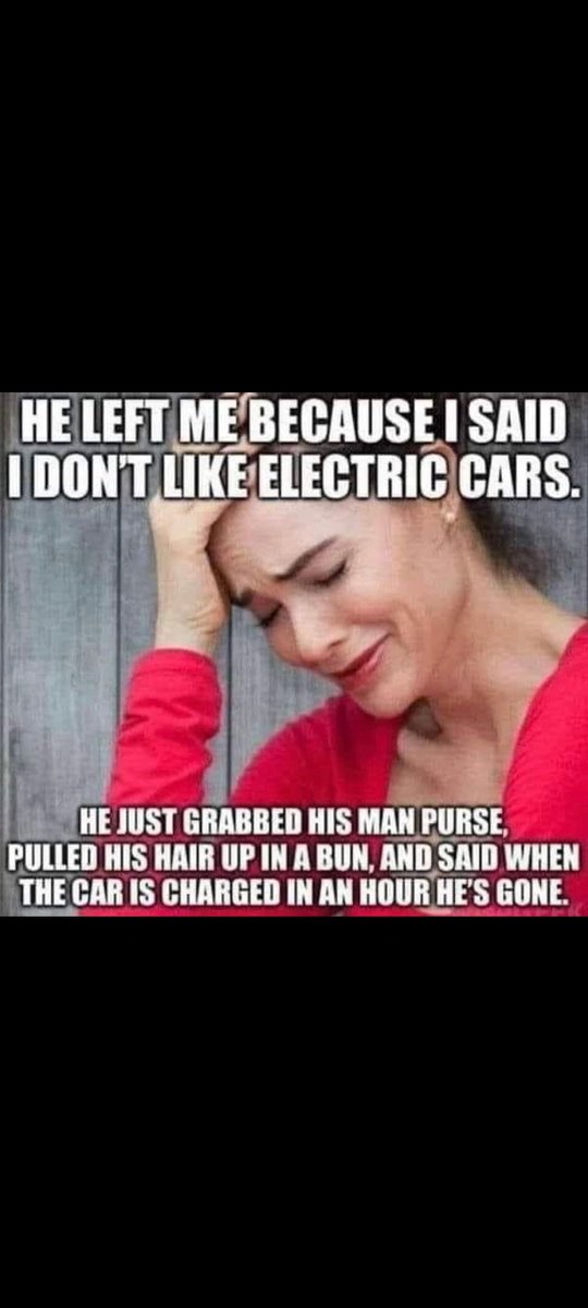 PrivateFirma's tweet photo. Eipä tähän lisättävää 😂
On ne äijiä..👌
#sähköauto #mies #Polttomoottori #auto #lataus https://t.co/Mx1sW4x0JM