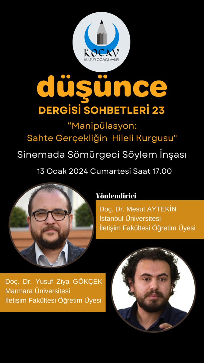 apsarno's tweet photo. Bekleriz dostlarım, öğrencilerim..@kulturocagi @ysfzygokcek @dusunce_dergisi @kocavbulteni https://t.co/COmO6DitSl