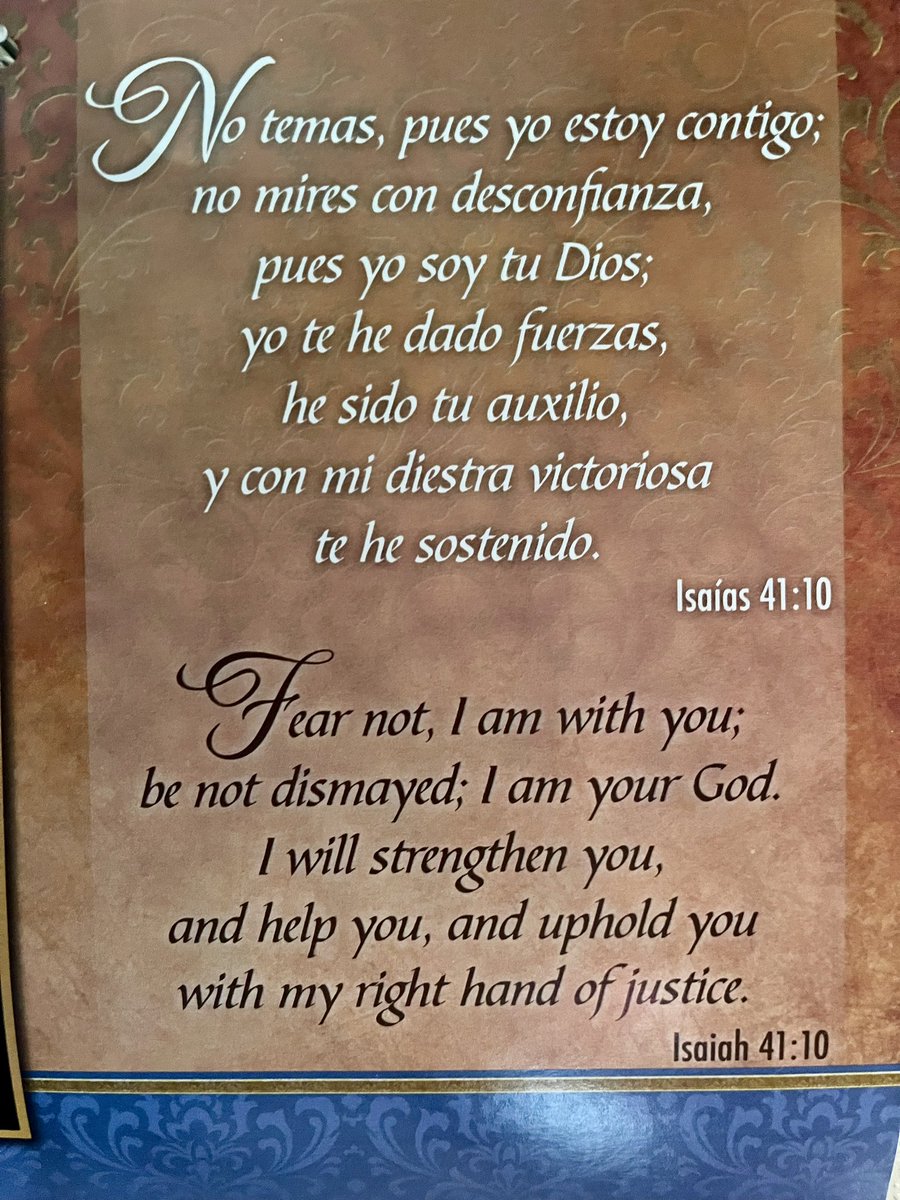 AdamIntrovert's tweet image. January scripture, courtesy of the 2024 Our Lady Bilingual Calendar.