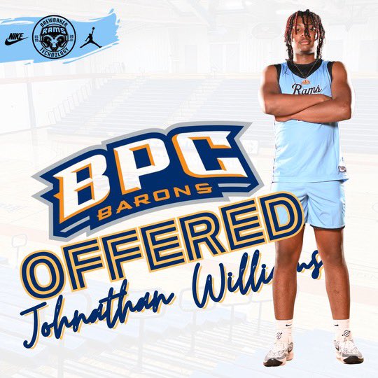 Johnathan Williams0️⃣ (@jwilll023) on Twitter photo I am blessed to receive my first offer from Brewton-Parker College. <a href="/BrewTechHoops/">BrewTech Basketball</a> <a href="/CoachKLarkin/">Ken Larkin</a> @derrickevans1 I am blessed to receive my first offer from Brewton-Parker College. <a href="/BrewTechHoops/">BrewTech Basketball</a> <a href="/CoachKLarkin/">Ken Larkin</a> @derrickevans1