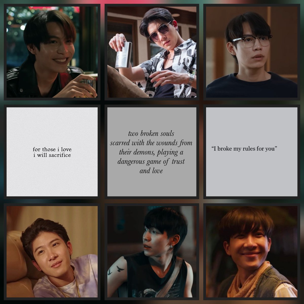 rayssunflower's tweet photo. °••• ○ Sweet Venom  ○ •••°

#YokRay #SandGaipa #AlanLongtae 

Eternal love is something unachievable, something so far fetched in the eyes of a human being. 
But If you'd ask Yok and his brothers, eternal love is something they've dreamed of for the past 150 years. https://t.co/DFVGBQ5bvL
