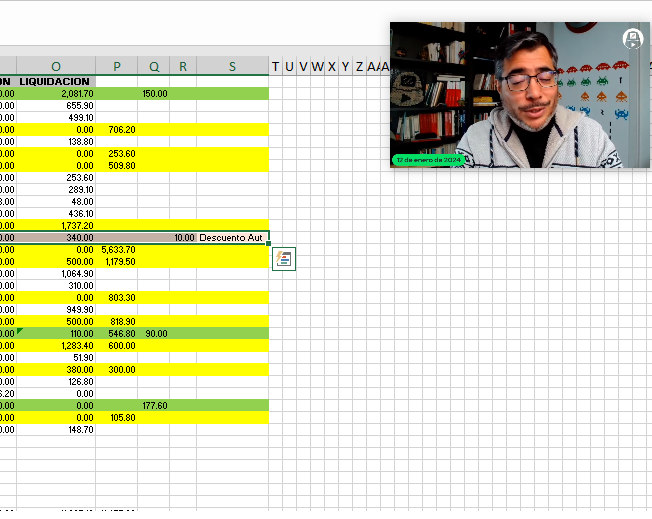 Trabajo acompañado con #LaEncerrona1000