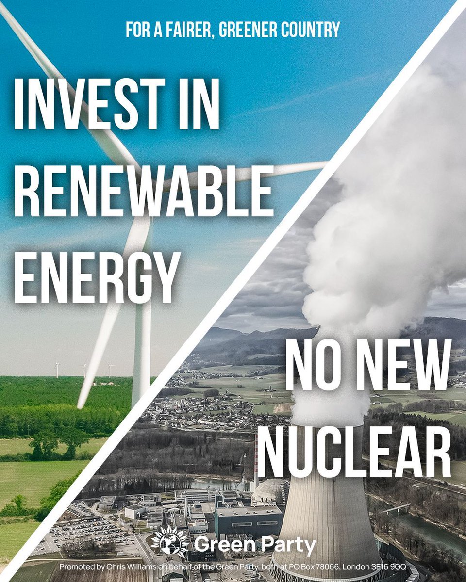 📈 Global renewable energy capacity grew by 50% in 2023, providing real hope of achieving global climate targets. 🤦 But in the UK the Conservatives want to take us in the wrong direction by expanding slow and expensive nuclear energy. 💚 We need to invest in renewables now.
