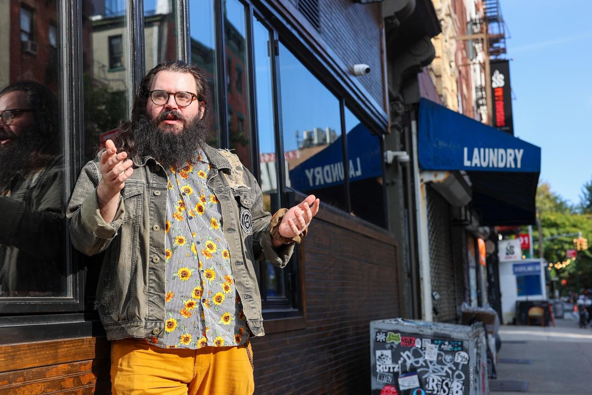 “Occasionally I’ll have a beer after work and break out the sketchbook. But I had wanted to be this great painter. I wanted to do these grand things: big, huge oil paintings. But those days of painting all the time were such a roller coaster. There were these periods of extreme