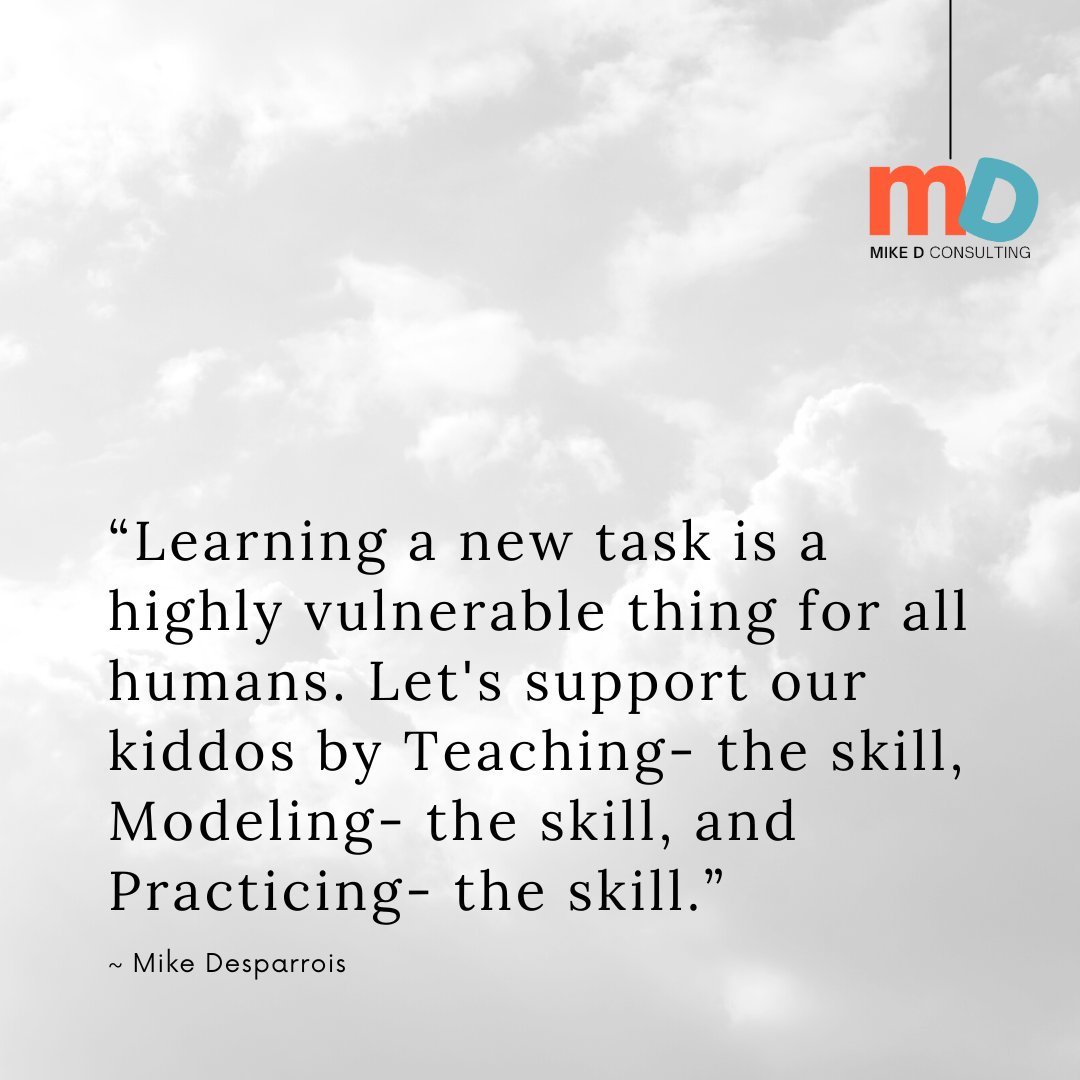 Teach-the skill
Model- the skill
Practice the skill
#BehaviorSupport #empathy #teamwork