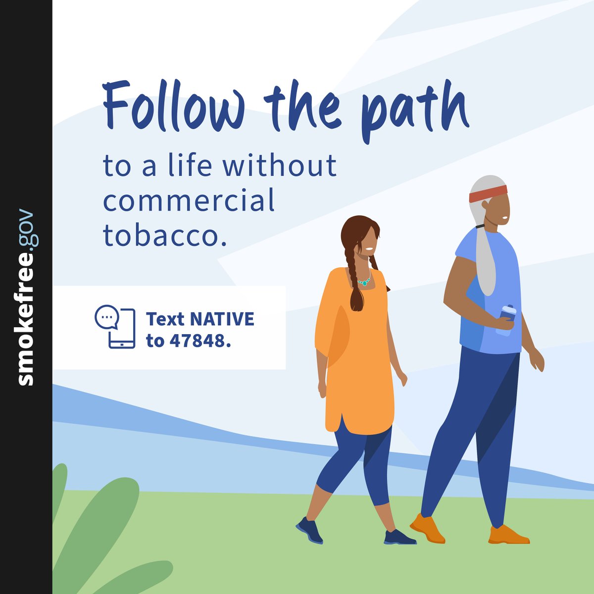 DeeCalhounSMHN's tweet image. It’s never too late to quit smoking. Quitting smoking now improves your health &amp;amp; reduces your risk of heart disease, cancer, lung disease &amp;amp; other smoking-related illnesses. Take the first step: Text “NATIVE” to 47848
#NativeHealth #IndianCountry
#CommunityEngagement #FamilyHealth