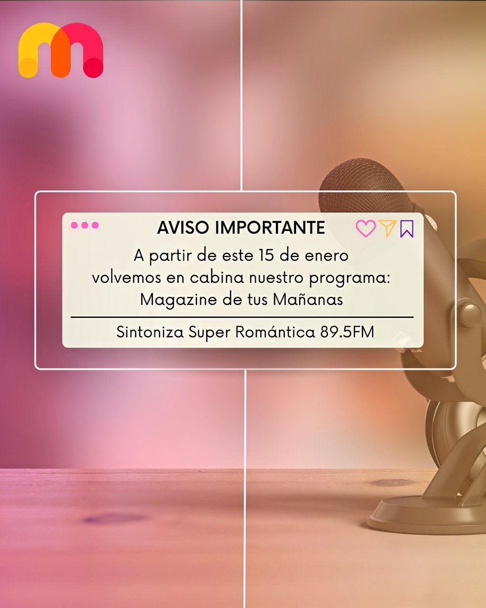 Magazine de tus mañanas tweet media